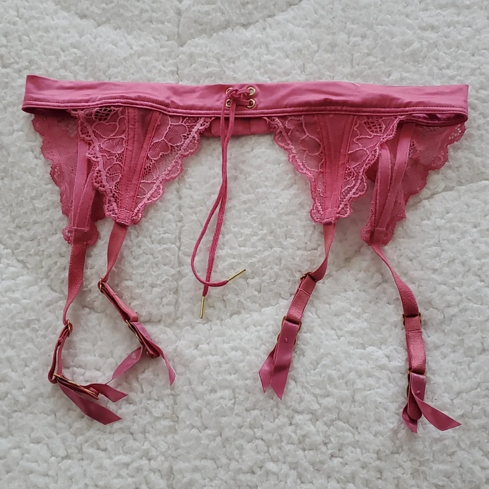 Victoria's Secret Pastel Garter Belt Bundle - Picture 9 of 16